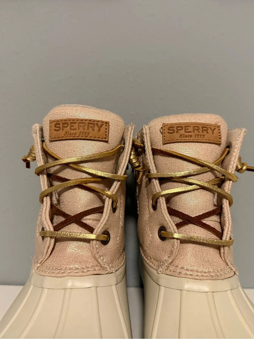 Womens Sperry Saltwater Duck Booties